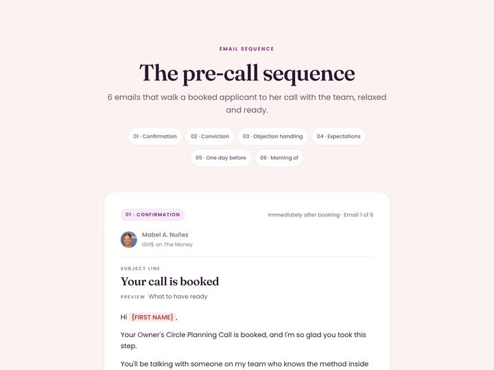 Pre-call preview